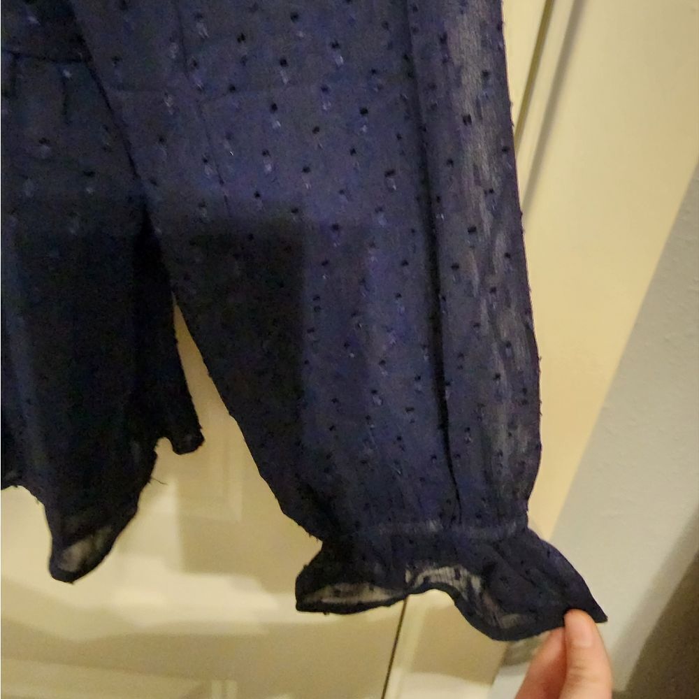 Listicle Peplum Blouse - Picture 4 of 4